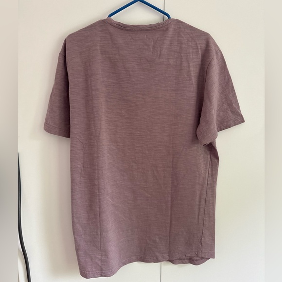 Paige “Kenneth” Large Organic Cotton T-Shirt in Purple - Picture 4 of 4